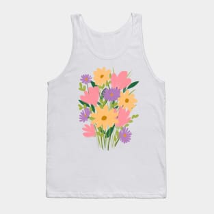 Colorful flowers Tank Top